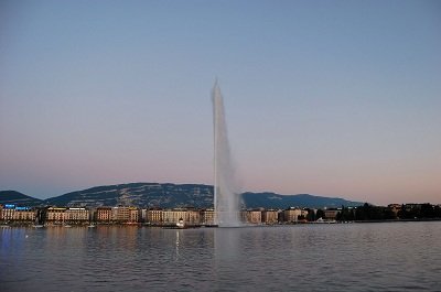 jet d-eau lac leman